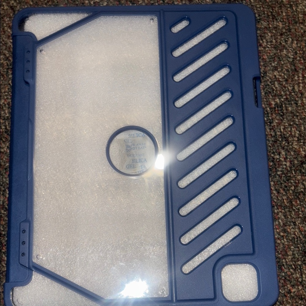 Navy Blue Tablet Cover with Stand